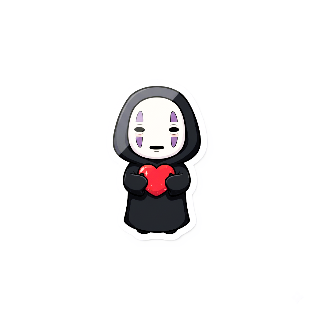 No-Face Sticker